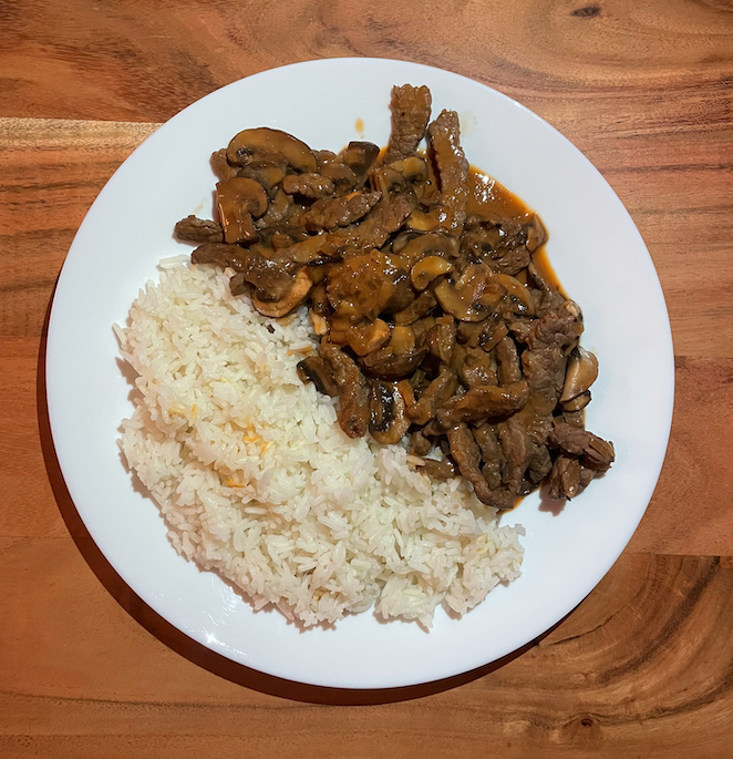 Rice with Beef