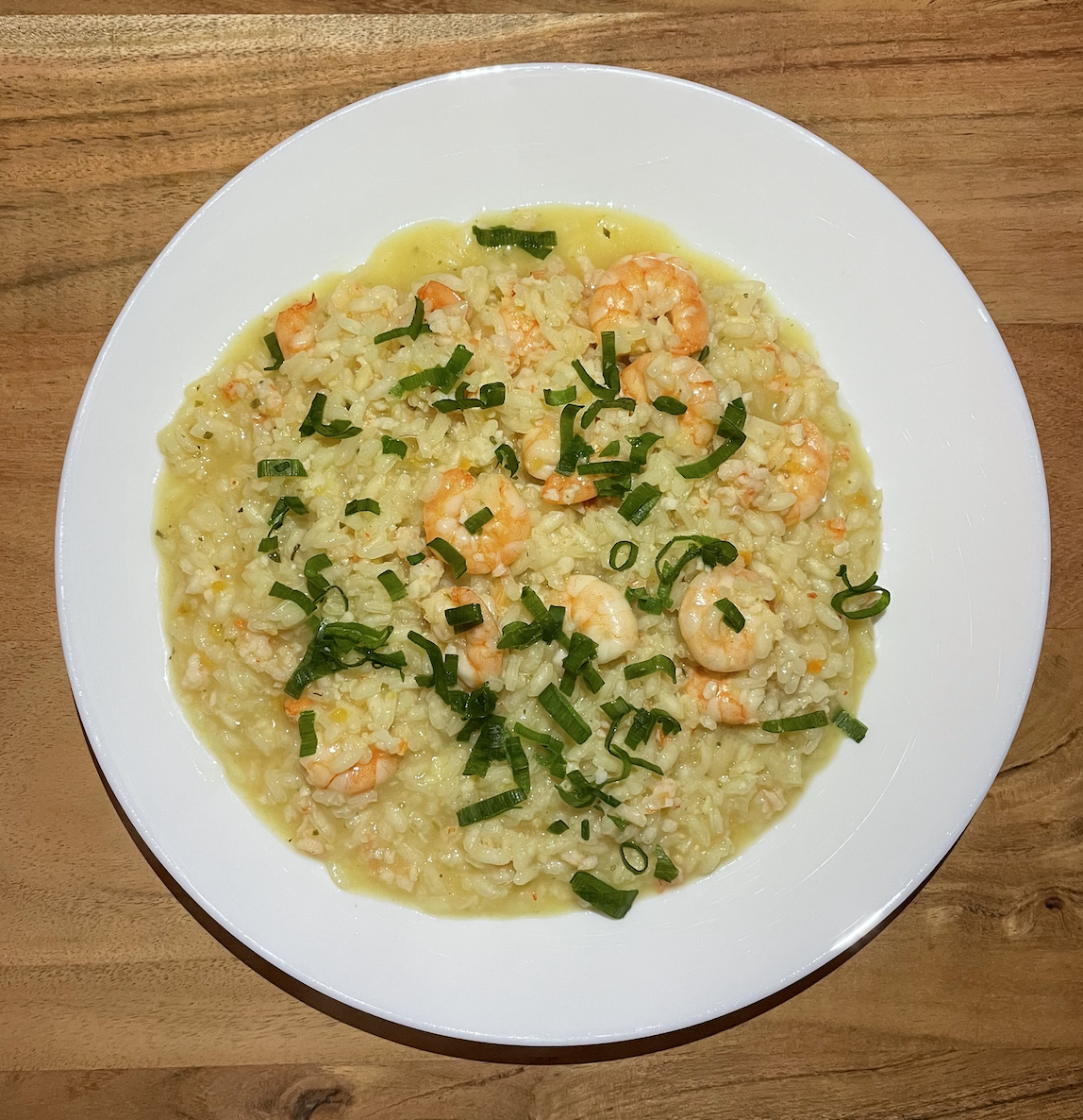 Risotto with Shrimps and Lemon