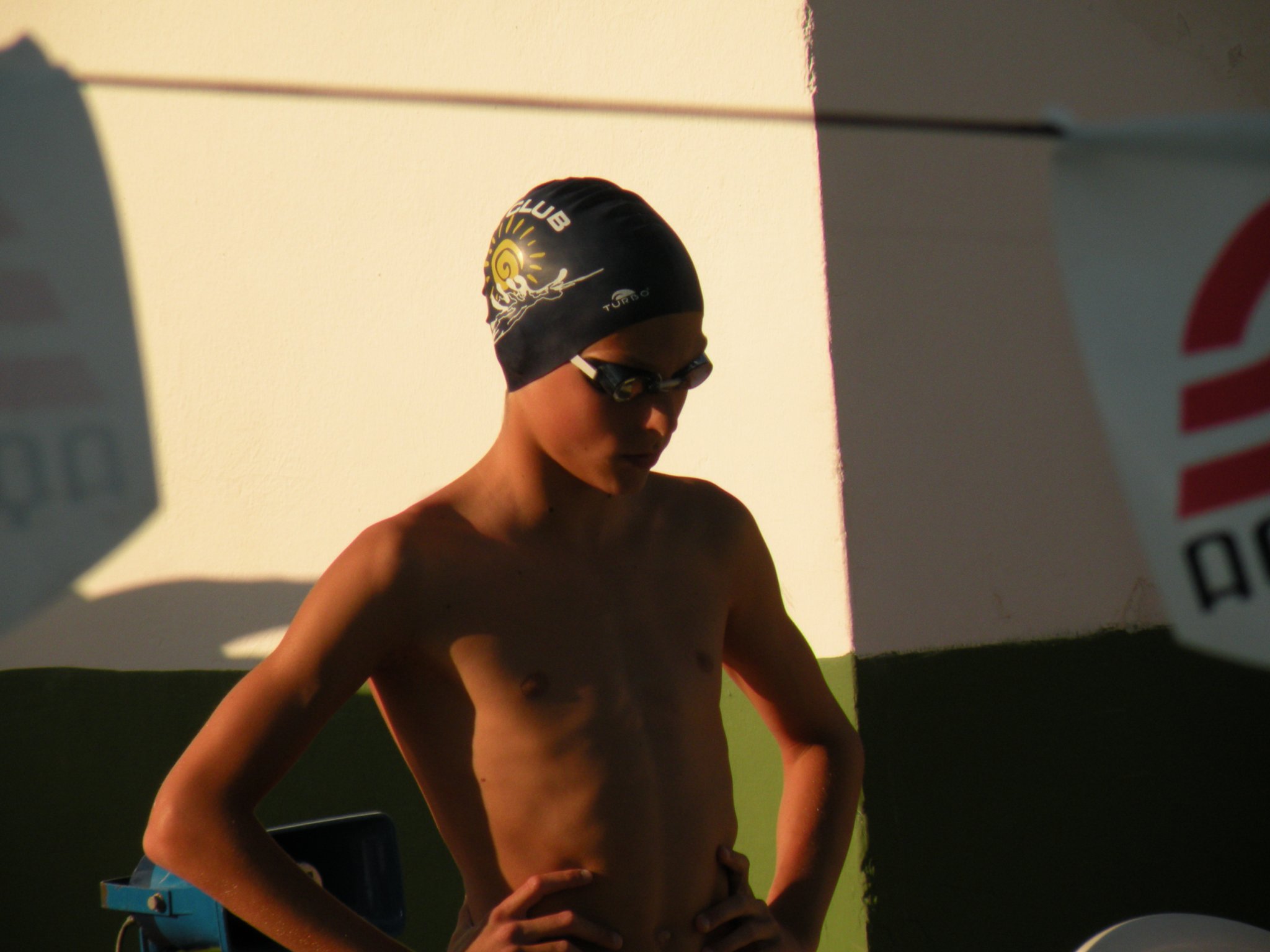 One of my first competitive races