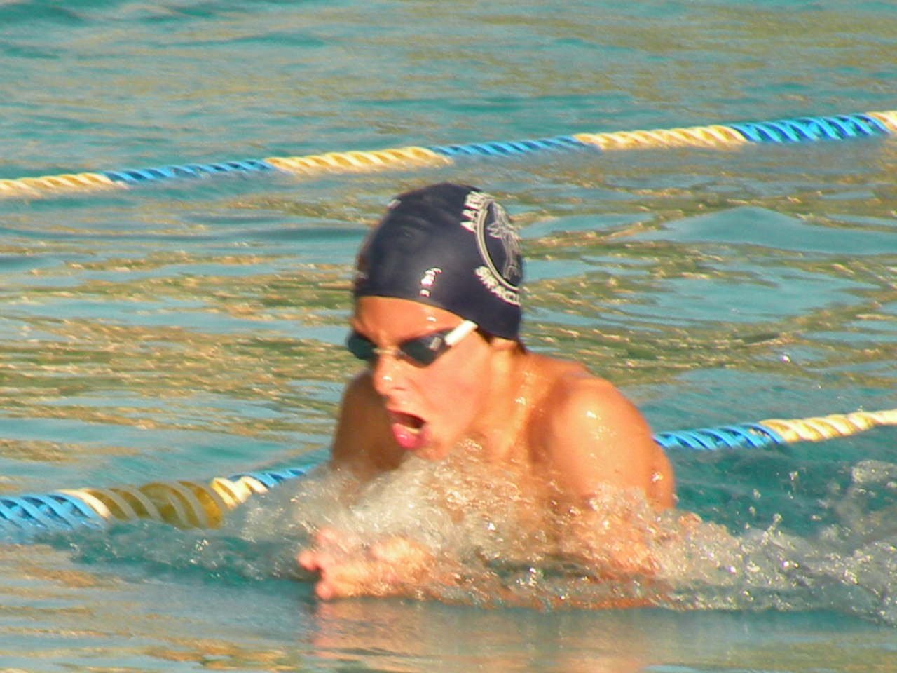 One of my first competitive races