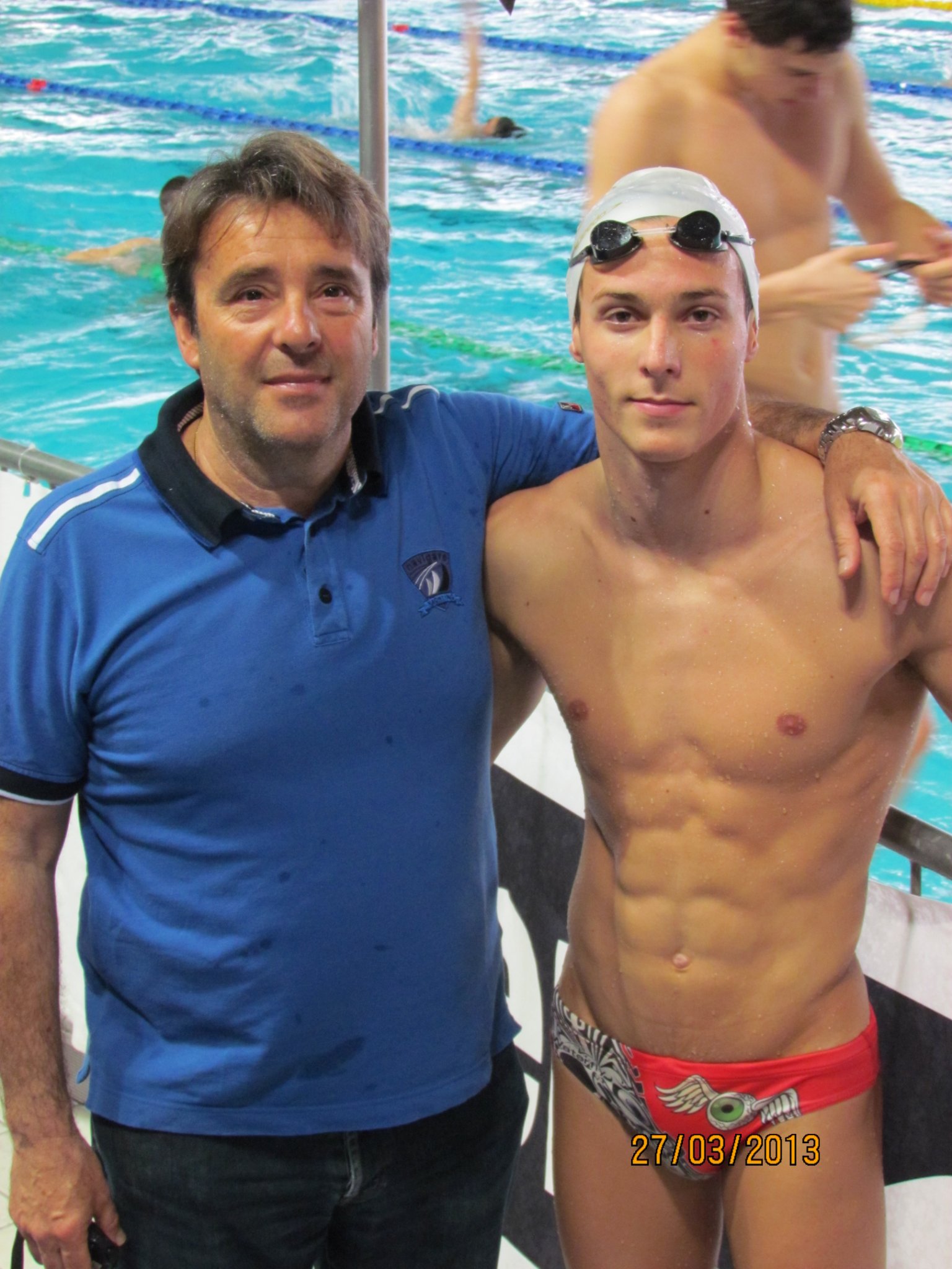 One of my trainer and I